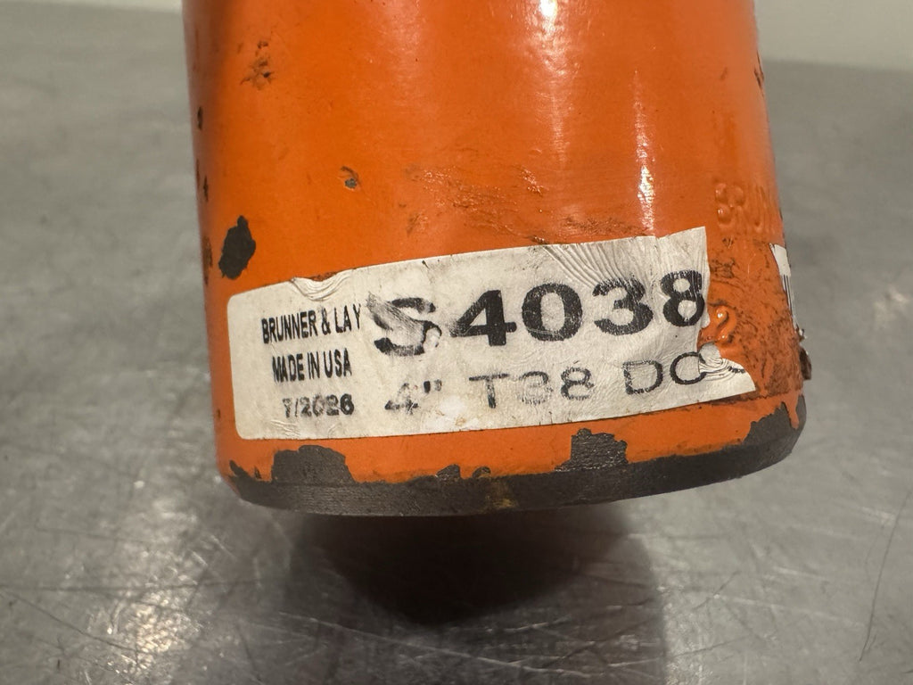 Brunner 4” T38 Button Bit Drill Head Threaded NEW! FREE SHIPPING!