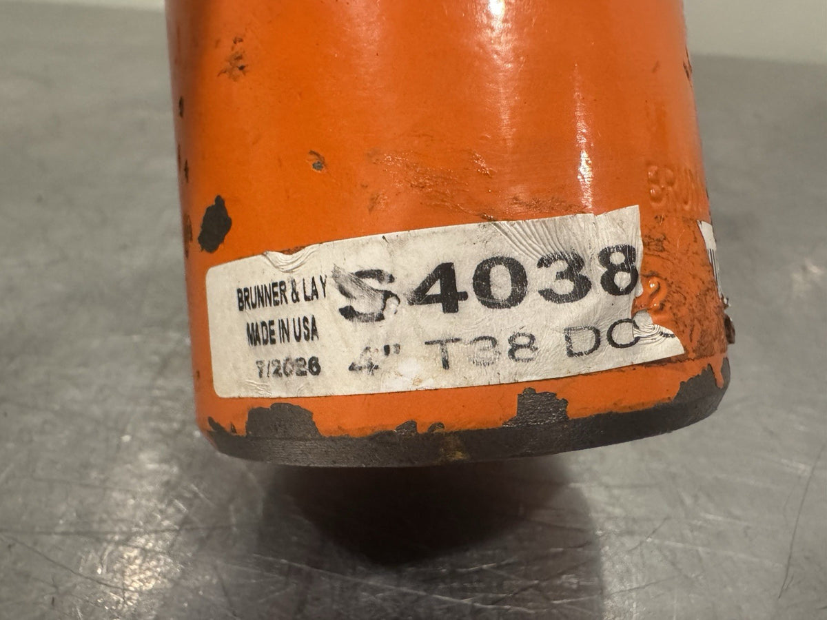 Brunner 4” T38 Button Bit Drill Head Threaded NEW! FREE SHIPPING!
