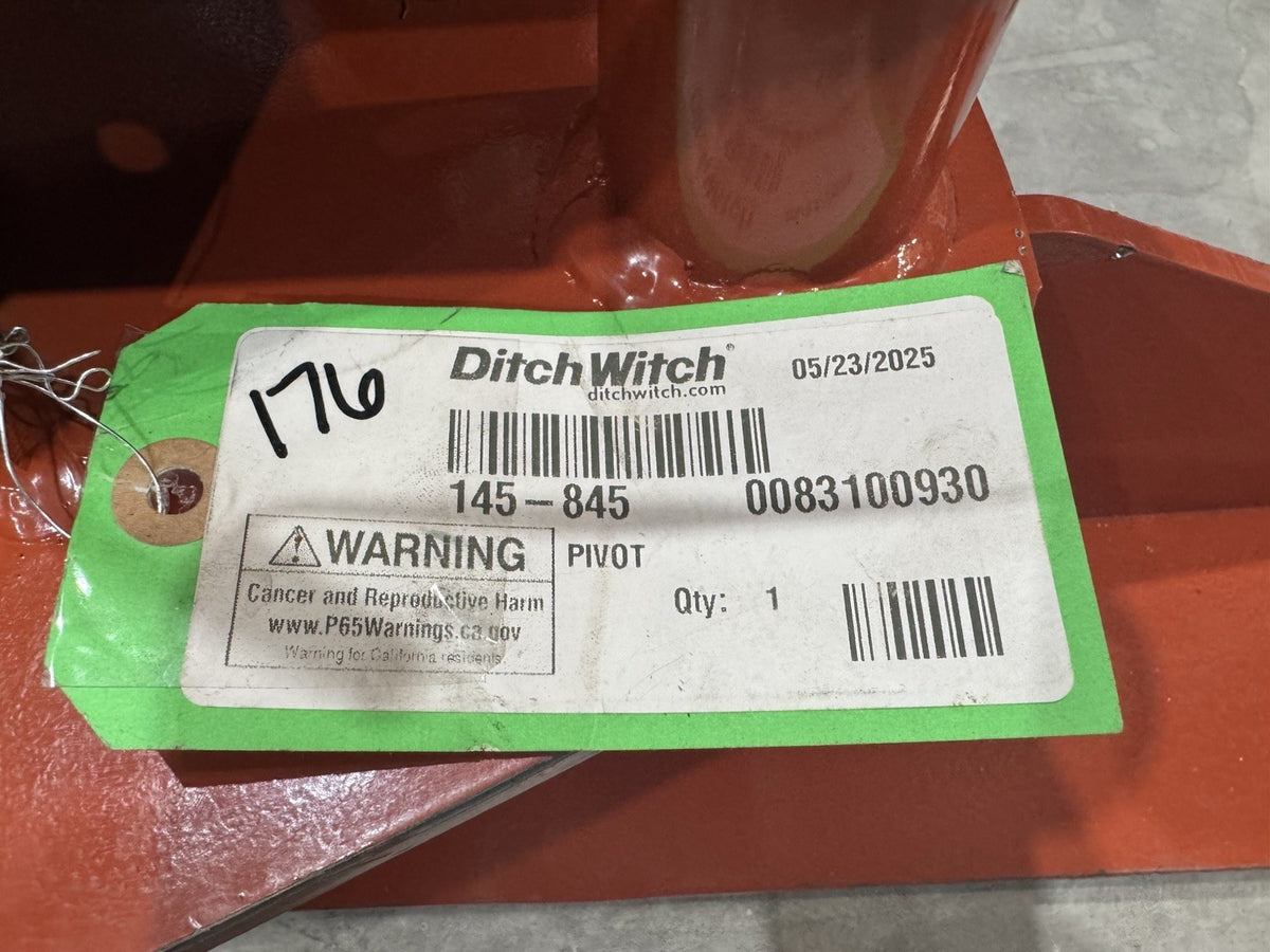 Ditch Witch 145-845 Boom Pivot Genuine NEW! FREE SHIPPING!
