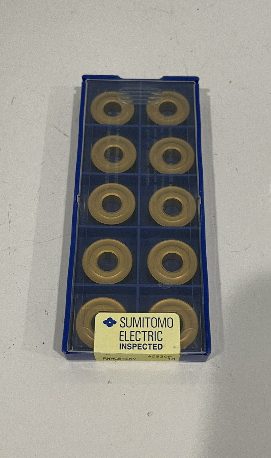Sumitomo RNMG64ENV Carbide Turning Inserts 10 PACK AC830P NEW! FREE SHIPPING!