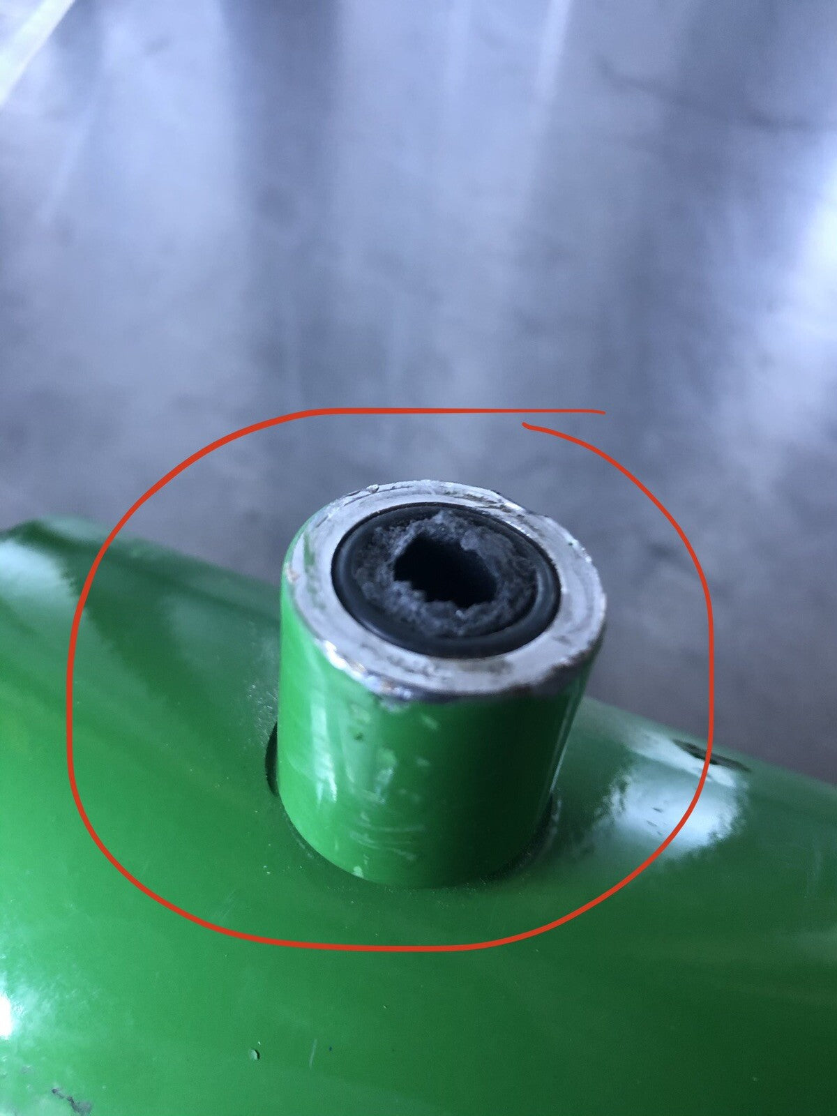 Green Hydraulic Cylinder 40.5” John Deere 2.5” Wide A060520545 NEW!!