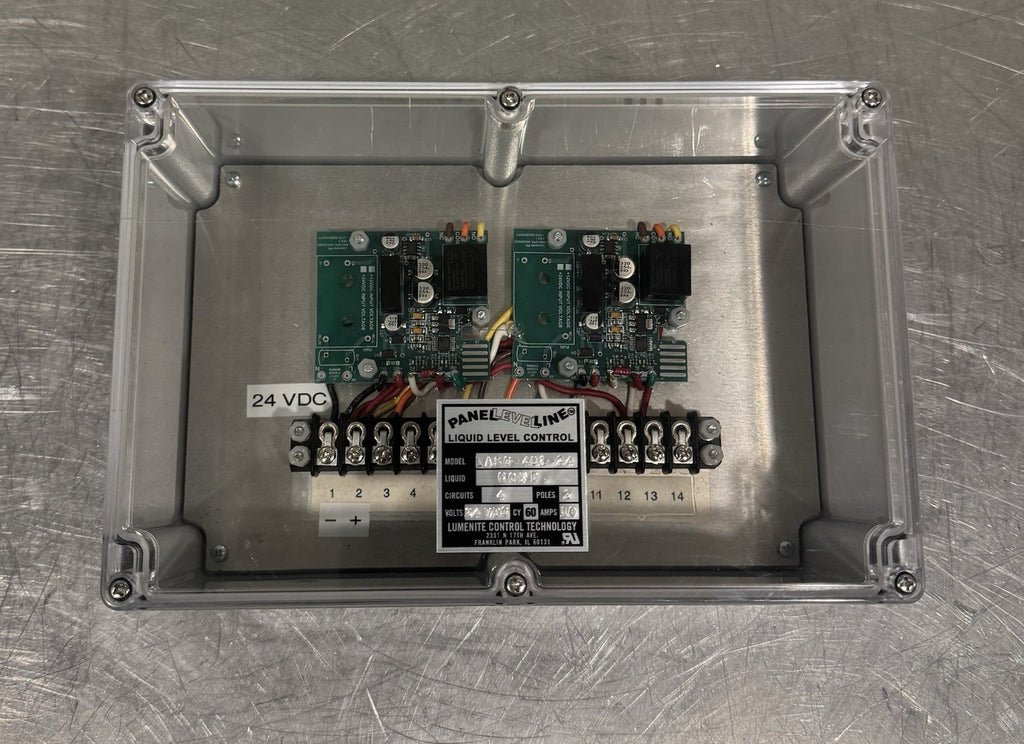 LASC-401-24 Lumenite Control Panel Level Line Liquid Level Control Unit NEW!