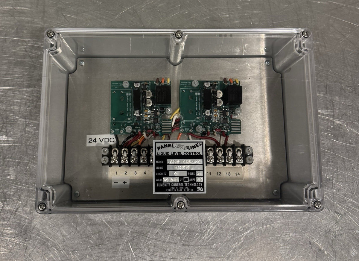 LASC-401-24 Lumenite Control Panel Level Line Liquid Level Control Unit NEW!