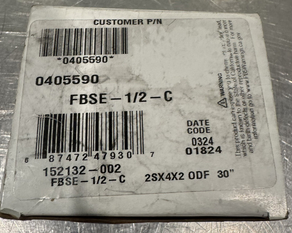 Hussman 0405590 Expansion Valve FBSE-1/2-C NEW IN BOX! FREE SHIPPING!