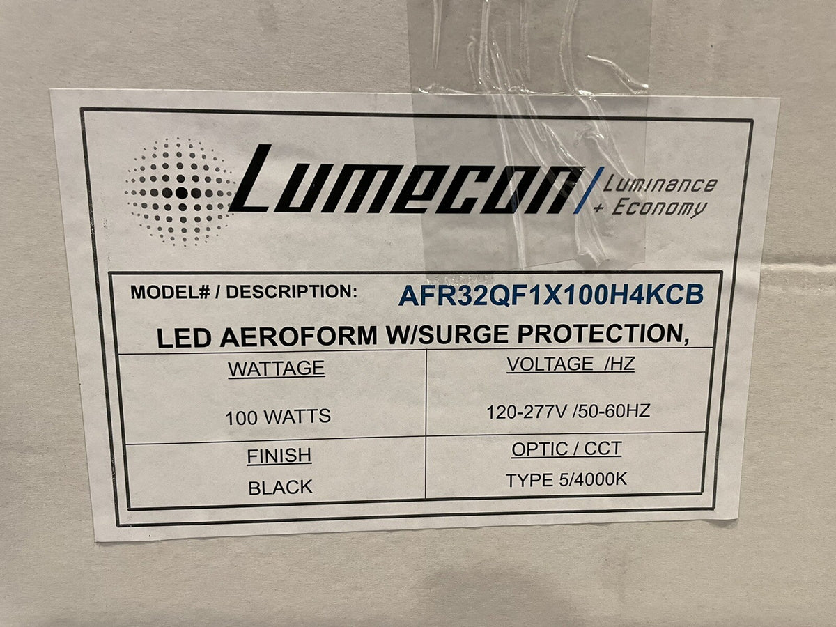 Lumecon LAPT LED Arch Post Top 100W 5/4000K 120/277v Dark Bronze NEW! SHIPS FREE
