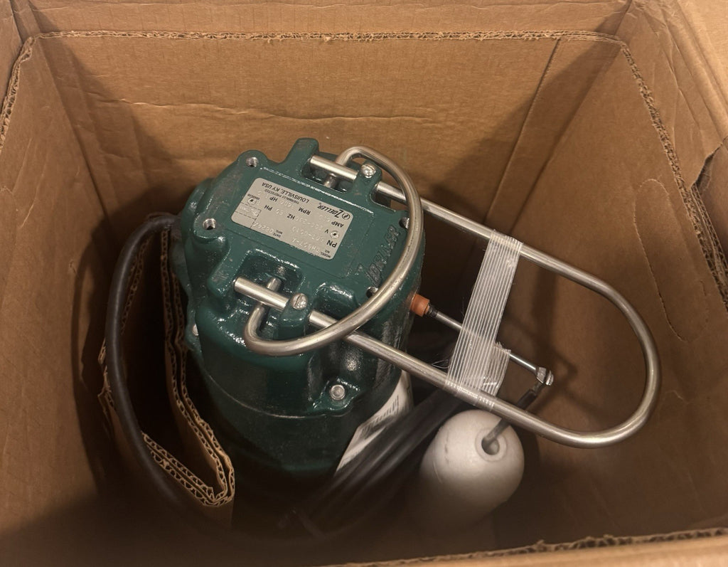 Zoeller 807-0013 Grinder Pump 200-230V 3400 RPM 1HP 6 Amp NEW IN BOX! SHIPS FREE