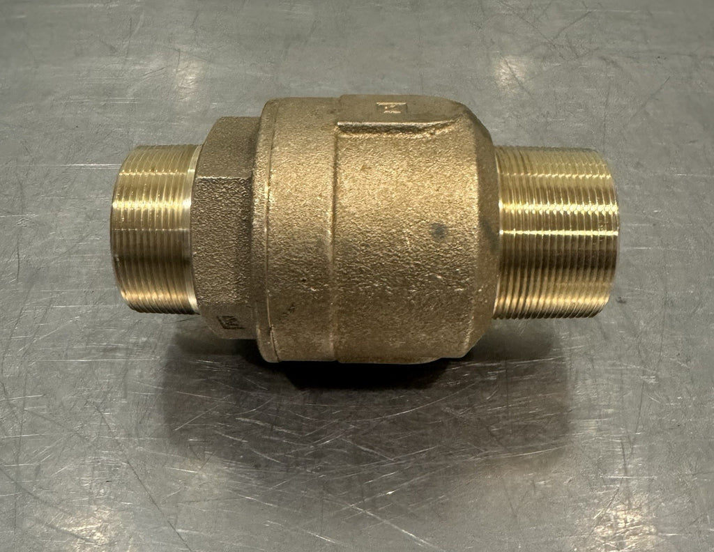 Mueller 2” Curb Valve Brass Threaded Male NEW! FREE SHIPPING!