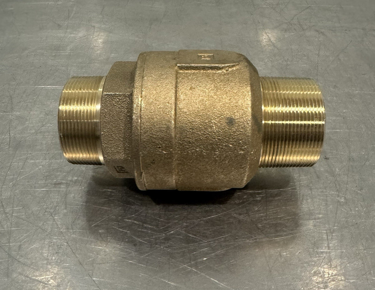 Mueller 2” Curb Valve Brass Threaded Male NEW! FREE SHIPPING!