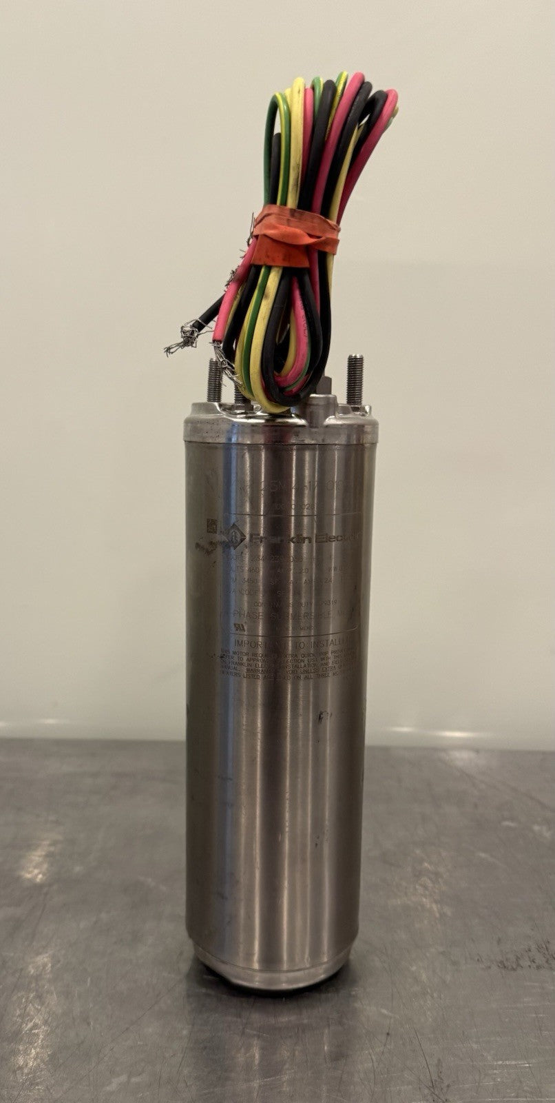 Franklin 2345239403G Submersible Well Pump 1HP 460V 2.0 Amp 3450 RPM NEW!