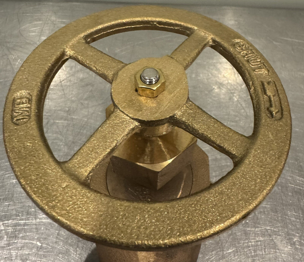 MB 803-1385711-N National 4820-00-585-7567 Globe Valve Brass 1.5” NEW SHIPS FREE