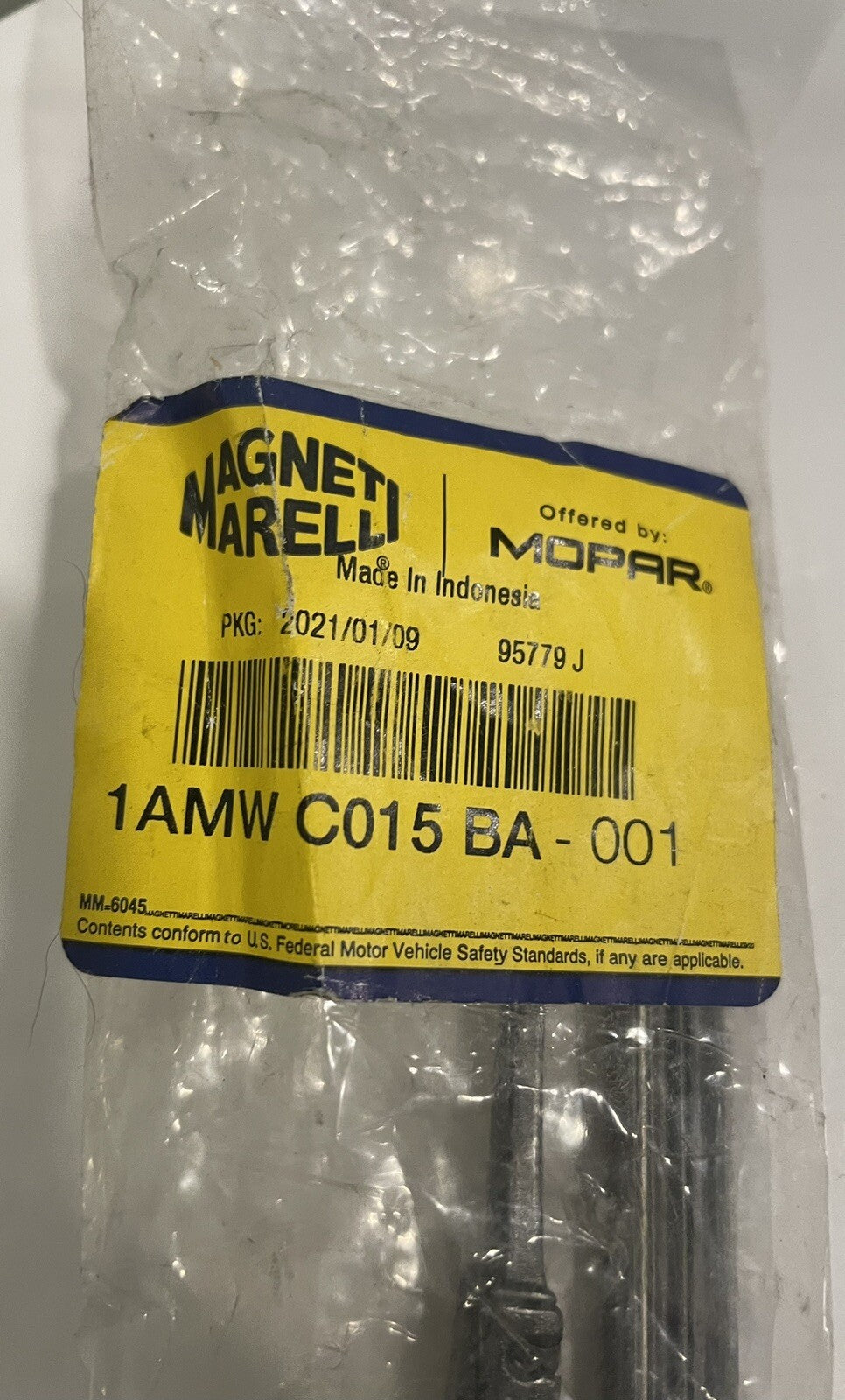Magneti Marelli 1AMWC015BA-001 Winshield Wiper Blade NEW! FREE SHIPPING!