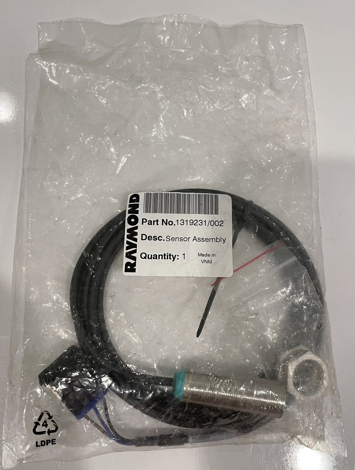 Raymond 1319231/002 Sensor Assembly NEW! FREE SHIPPING!