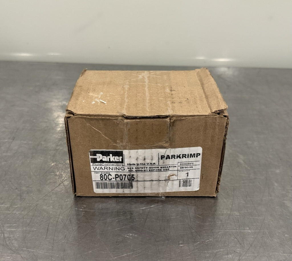 Parker 80C-P0705 Hose Die Parflex Parkrimp NEW IN BOX! FREE SHIPPING!