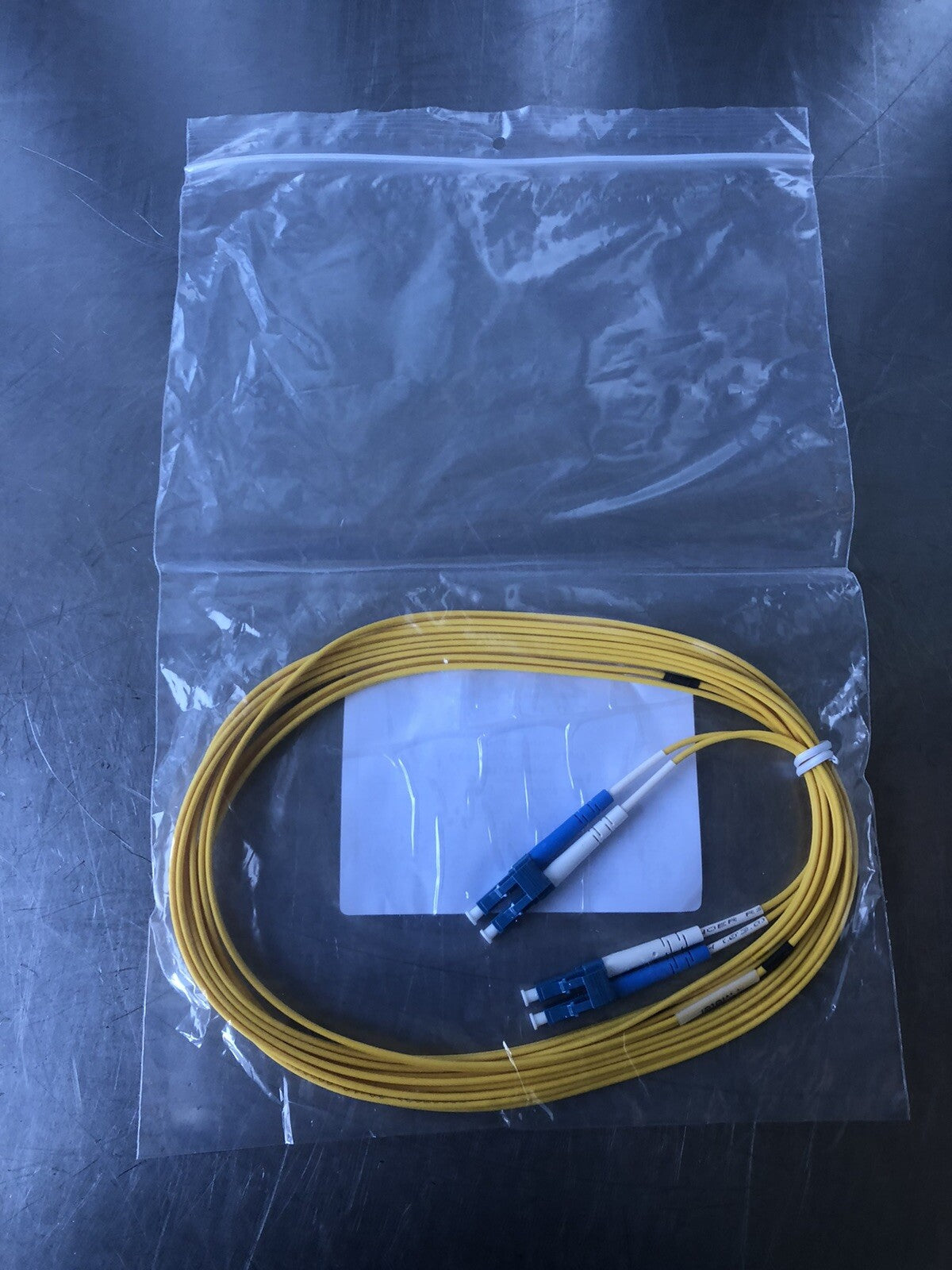 Zero Connect 12D1-1-04 Fiber Patch Cable SM 2MM Duplex LC LC 4M NEW!!