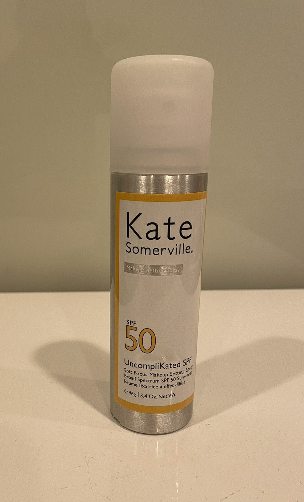 Kate Somerville Makeup Setting Spray SPF 50 Uncomplikated 3.4oz NEW!