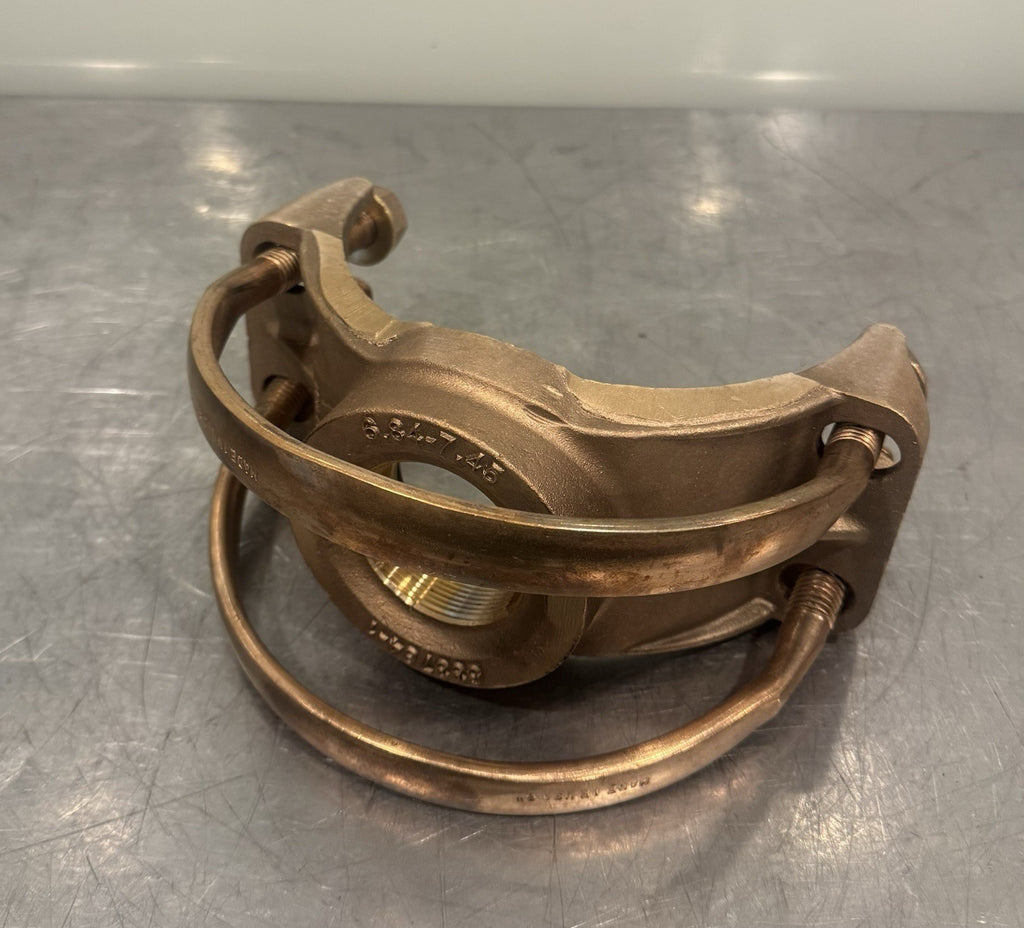 Mueller 6.84-7.45 Bronze Saddle Double Strap 533784-1 NEW! FREE SHIPPING!
