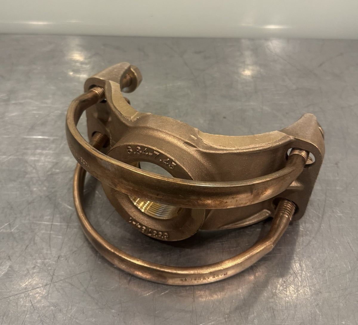 Mueller 6.84-7.45 Bronze Saddle Double Strap 533784-1 NEW! FREE SHIPPING!