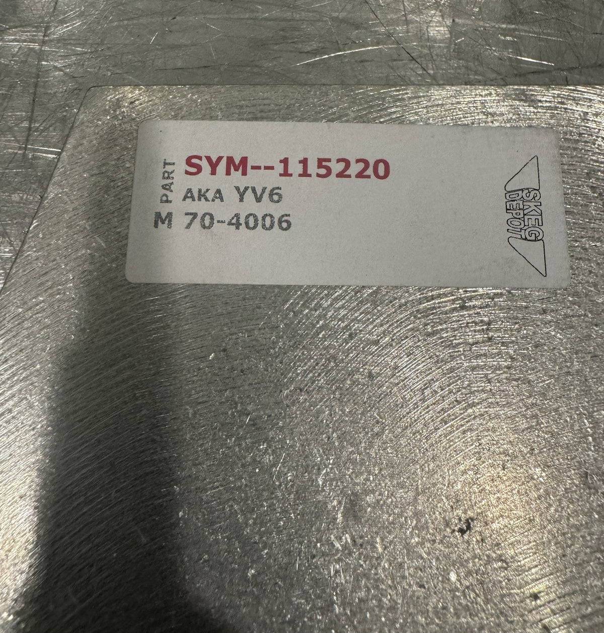 Skeg SYM—115220 Skeg Depot Yamaha 70-4006 NEW! FREE SHIPPING!