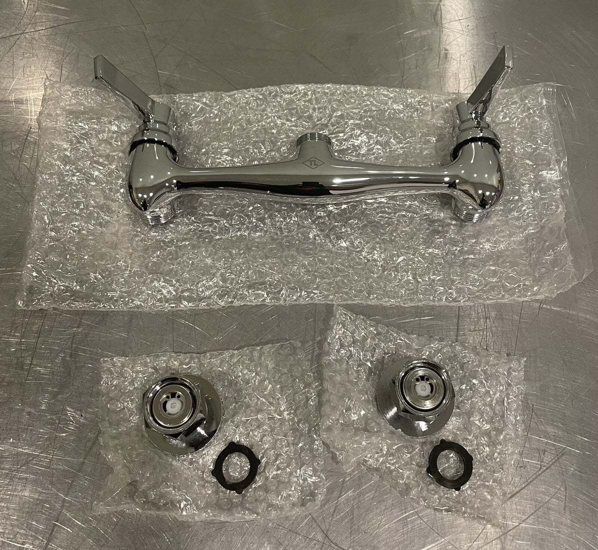 CHG TLL13-Y001-CCV Faucet Body Wall Mount 8” Chrome NEW! FREE SHIPPING!