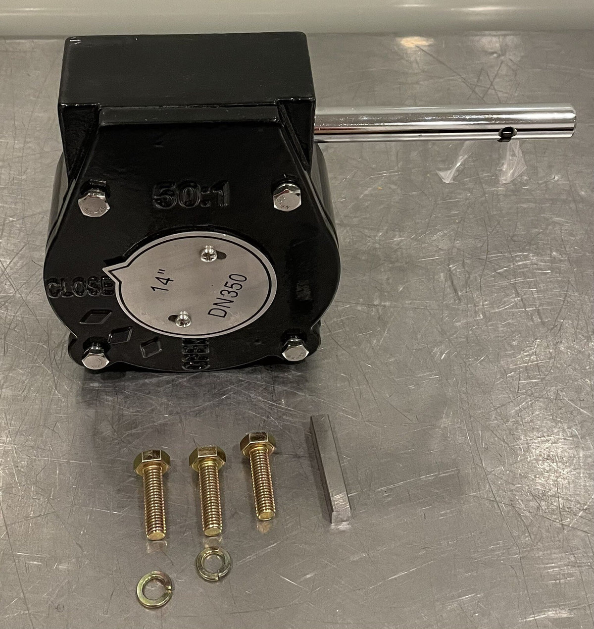 DN350 14" Gear Reducer Valve Control 50:1 NEW! FREE SHIPPING!