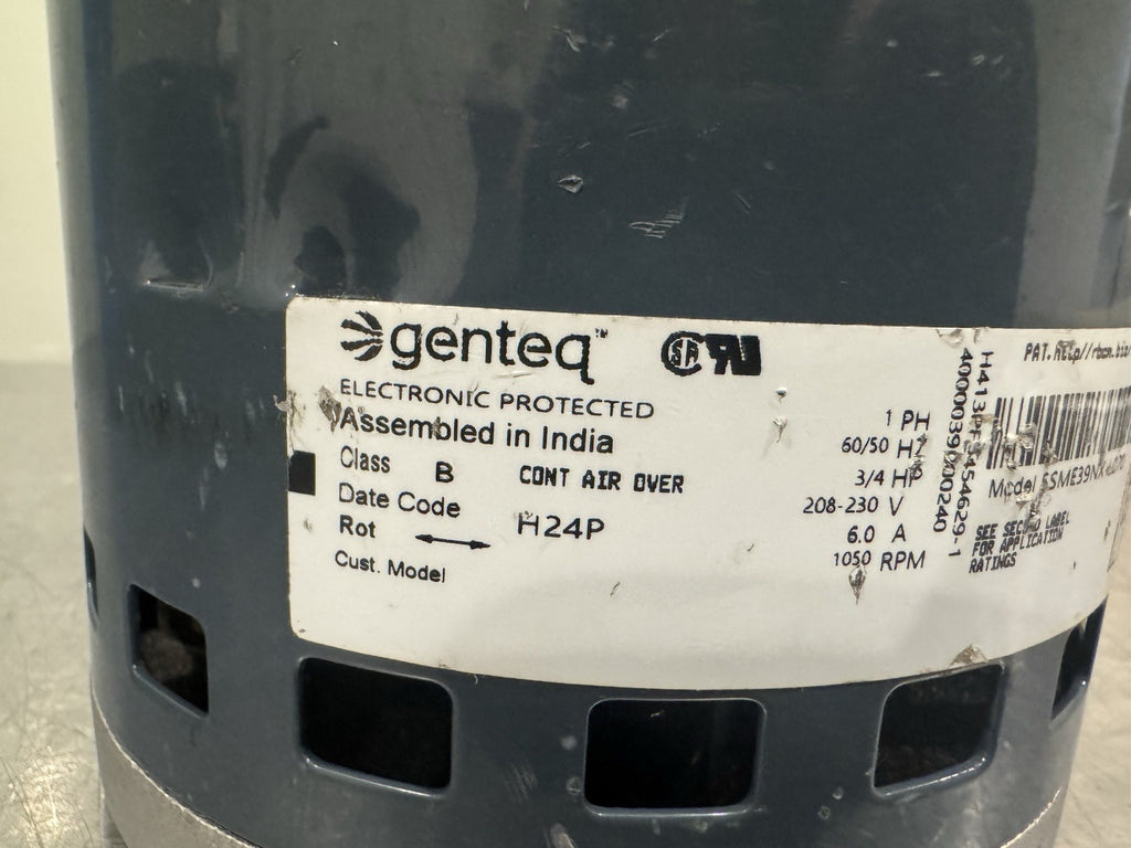 Genteq 5SME39MXL070 Blower Motor 3/4HP 208-230V Program 665917 NEW! SHIPS FREE!