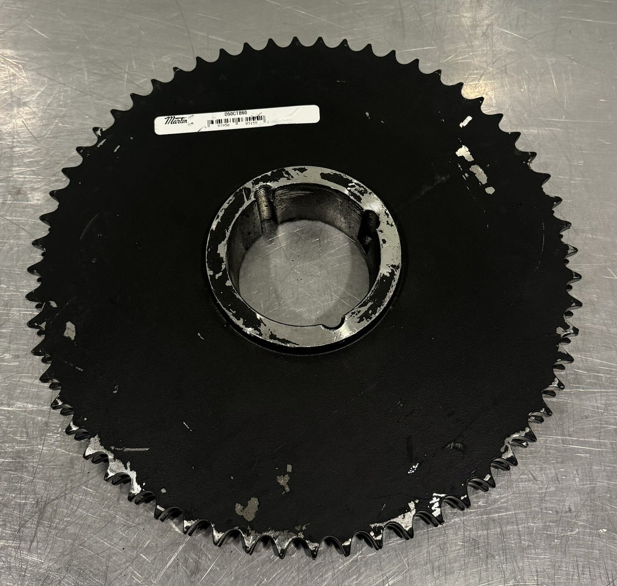 Martin D50CTB60 Sprocket Double Roller Chain Taper Bushed NEW! SHIPS FREE!!