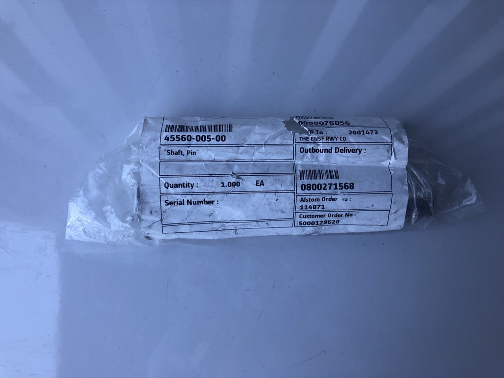 Alstom 45560-005-00 Shaft Pin NEW!!! FREE SHIPPING!!!