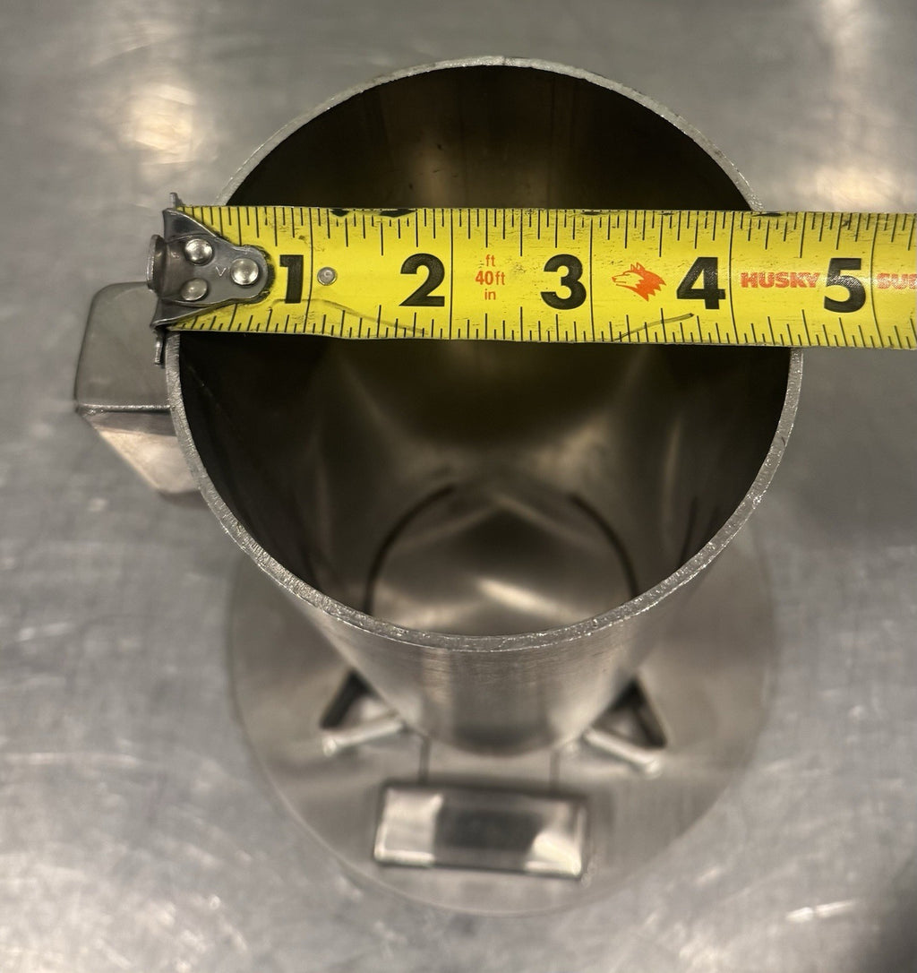 Global Industrial Removable Bollard Embedment Sleeve Ground Flush Mount NEW!