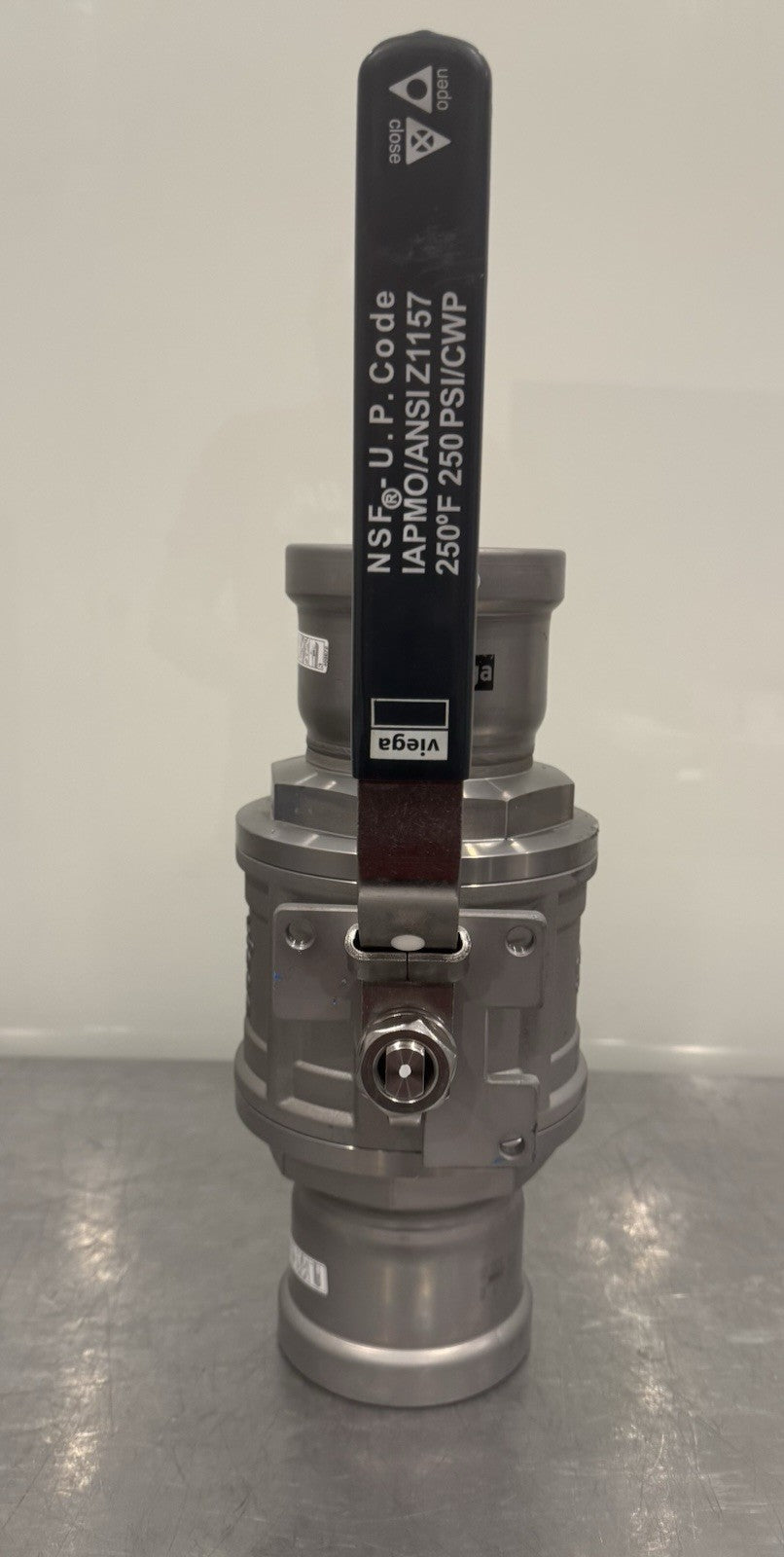 Viega 3" MegaPress Ball Valve 250CWP PN16 NEW! DENTED! FREE SHIPPING!