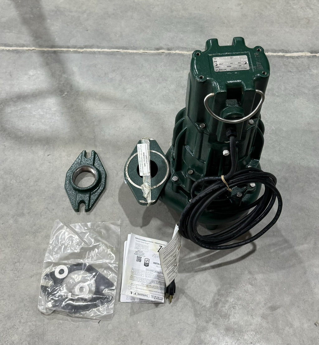 Zoeller 4282-0002 Sewage Pump Waste-Mate 115V 0.5HP N4282-B NEW! FREE SHIPPING!