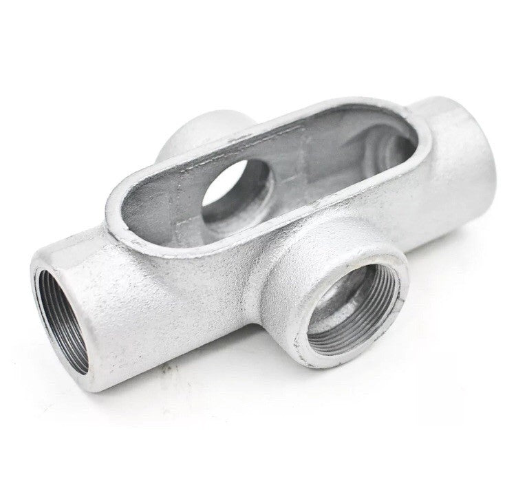 Eaton X57 Feraloy Iron Form 7 NPT X Conduit Body 1 1/2” NEW