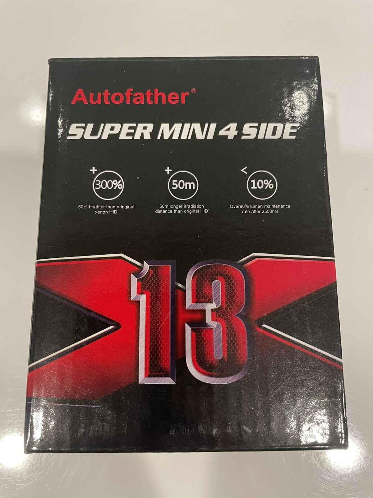 Autofather Super Mini 4 Side LED Headlight Kit NEW! FREE SHIPPING!