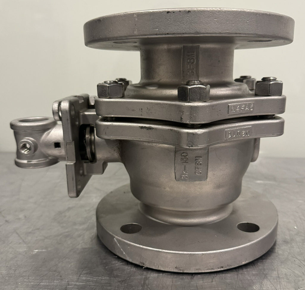 FNW 600C 3" Flanged Ball Valve Stainless CF8M 150 Class NEW NO HANDLE!