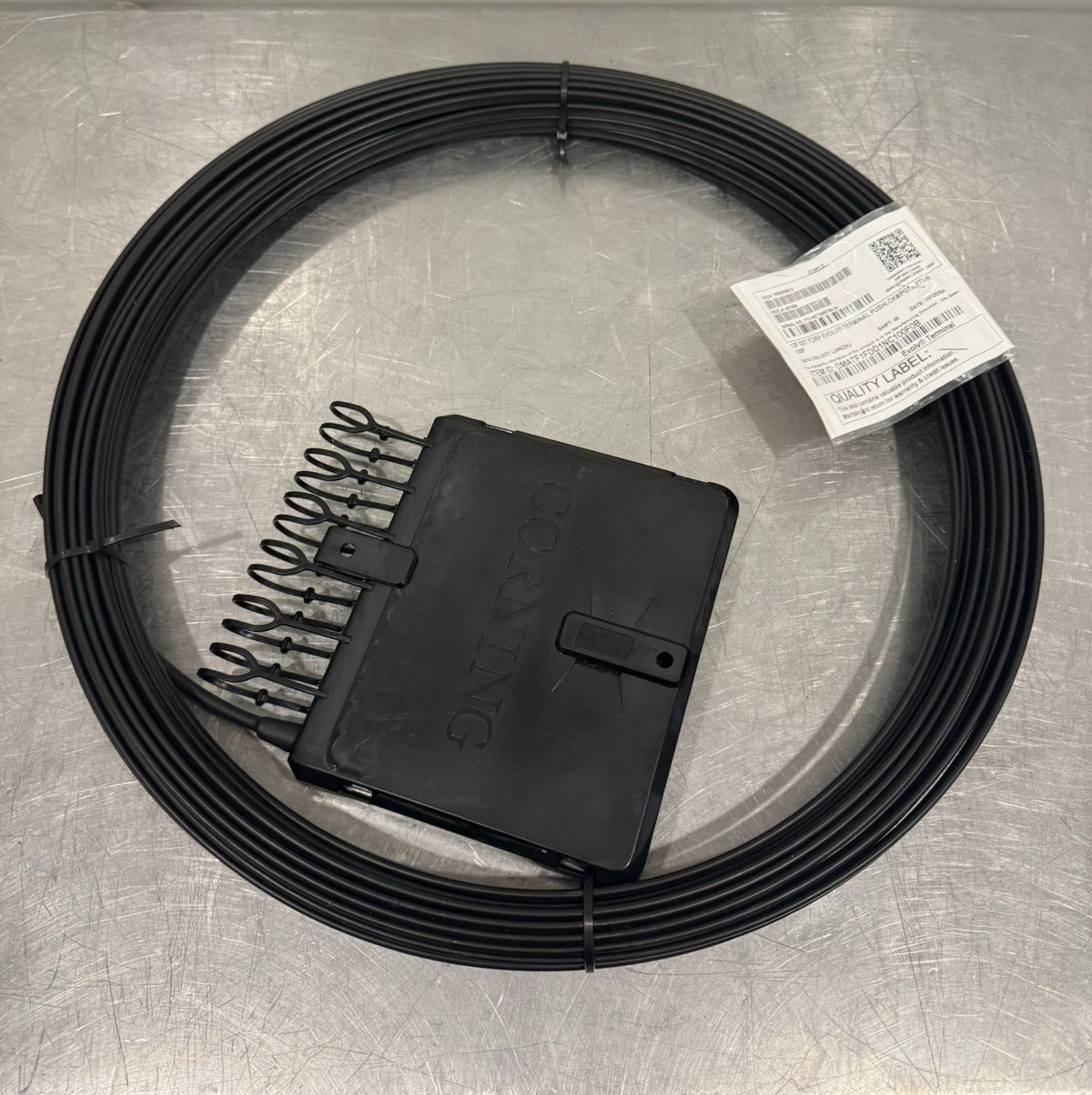 Corning DMATF1FDD1NC100F0B 12F SST FDRP Evolv Terminal Pusklok PGTL Stub 100’