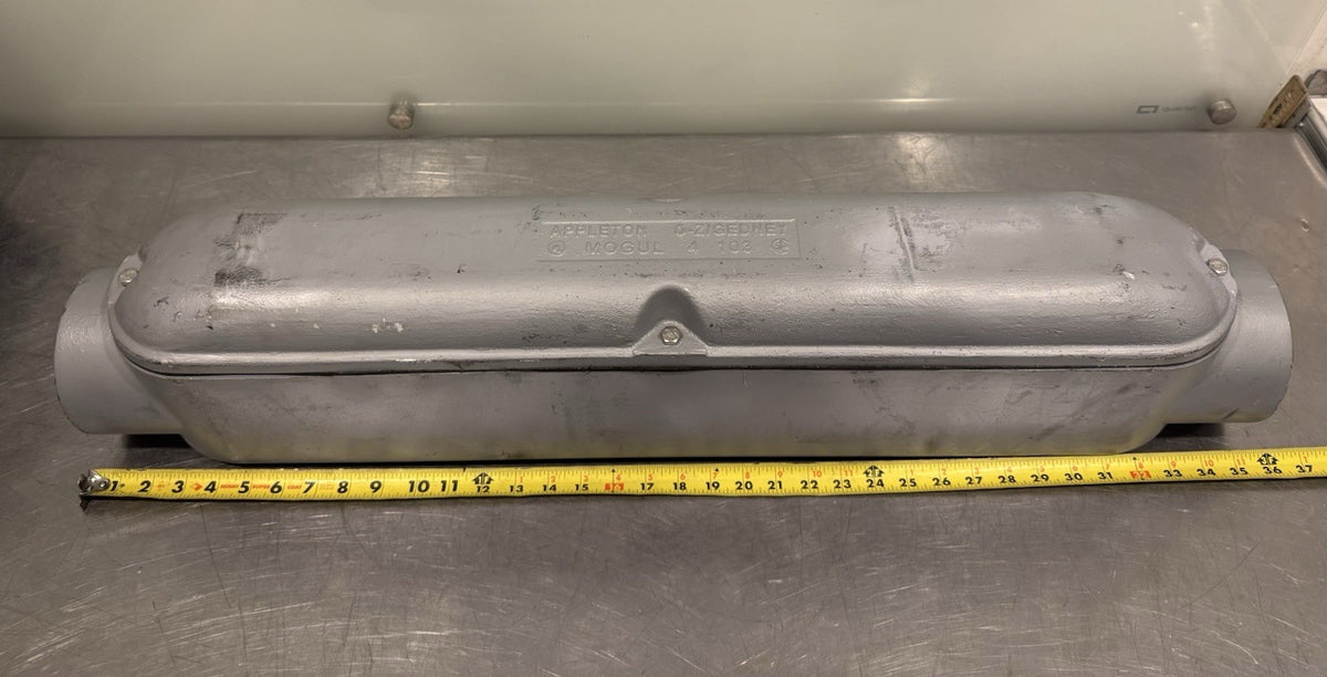 Appleton O-Z/Gedney 4 103 Conduit Body W/ Cover NEW! FREE SHIPPING!