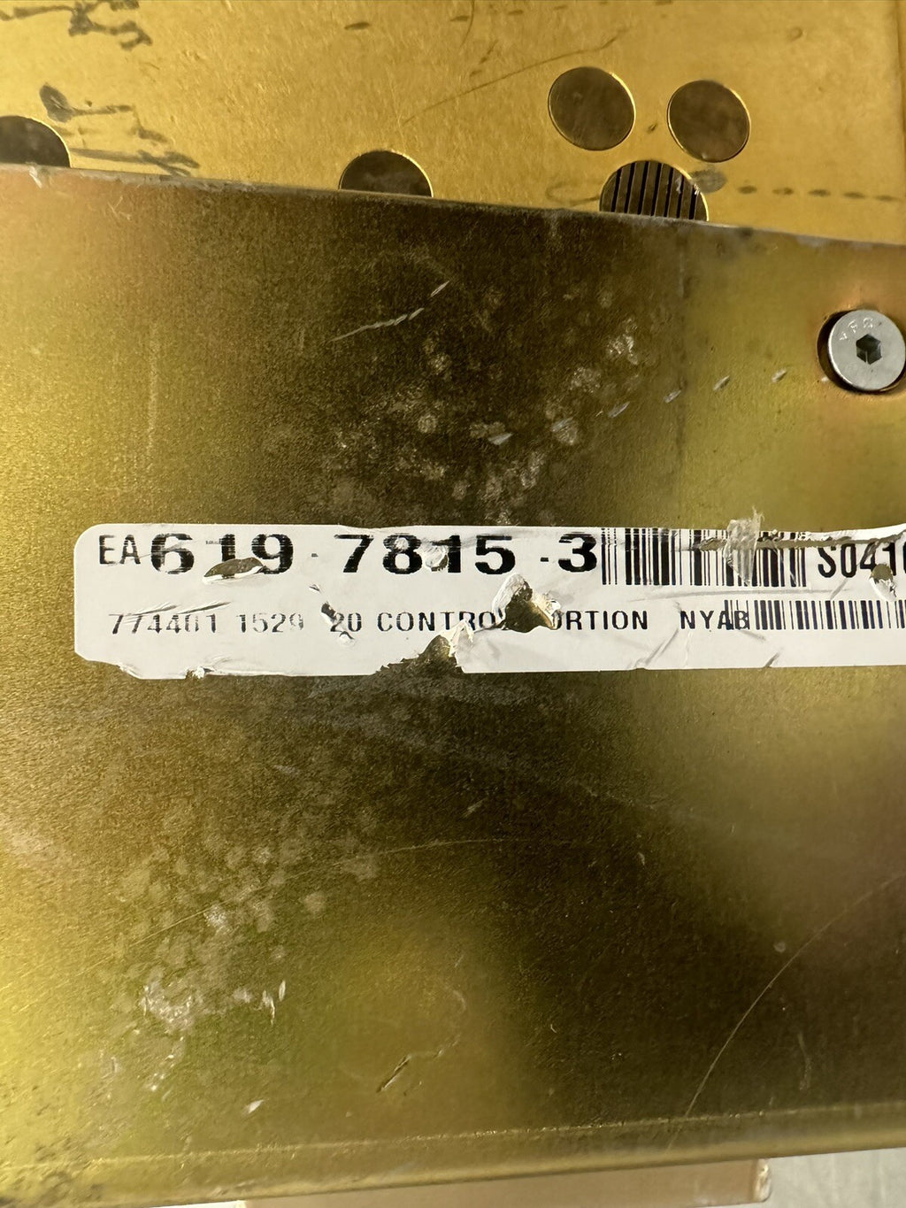 New York Air Brake 774401R Valve 20 Pipe Portion 619-7815-3 NEW! FREE SHIPPING!