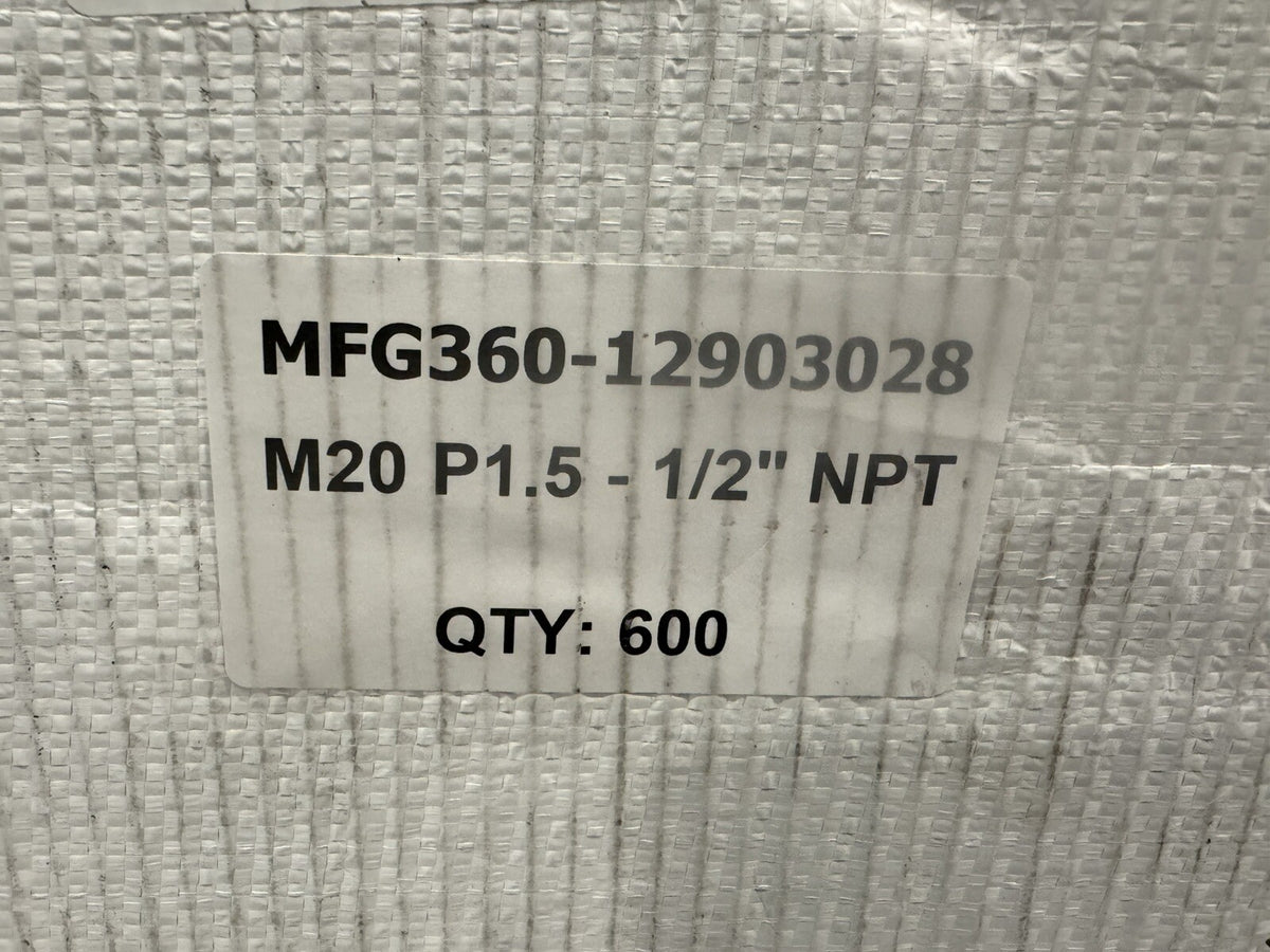 MFG360-12903028 Solar Adapter M20 P1.5-1/2” NPT NEW! FREE SHIPPING!