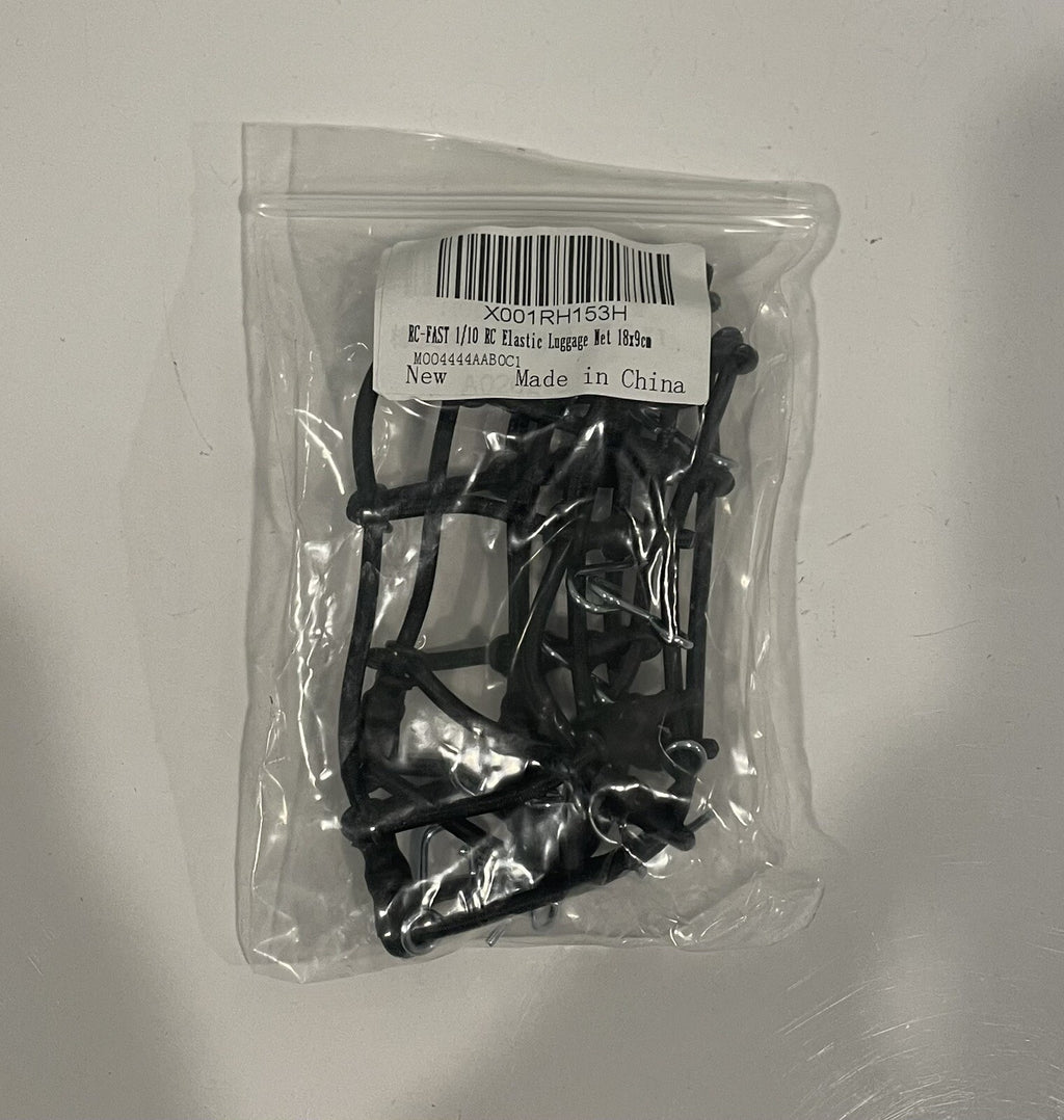 RC-FAST 1/10 RC Elastic Luggage Net Rooftop Cargo Net NEW! FREE SHIPPING!