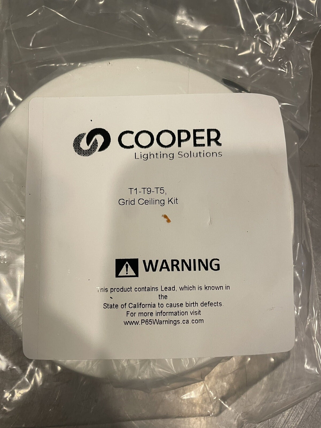 Cooper Lighting AC120" 5W Fix Yoke T1 600V 219766908-238 Kit C120-T1-025C NEW!