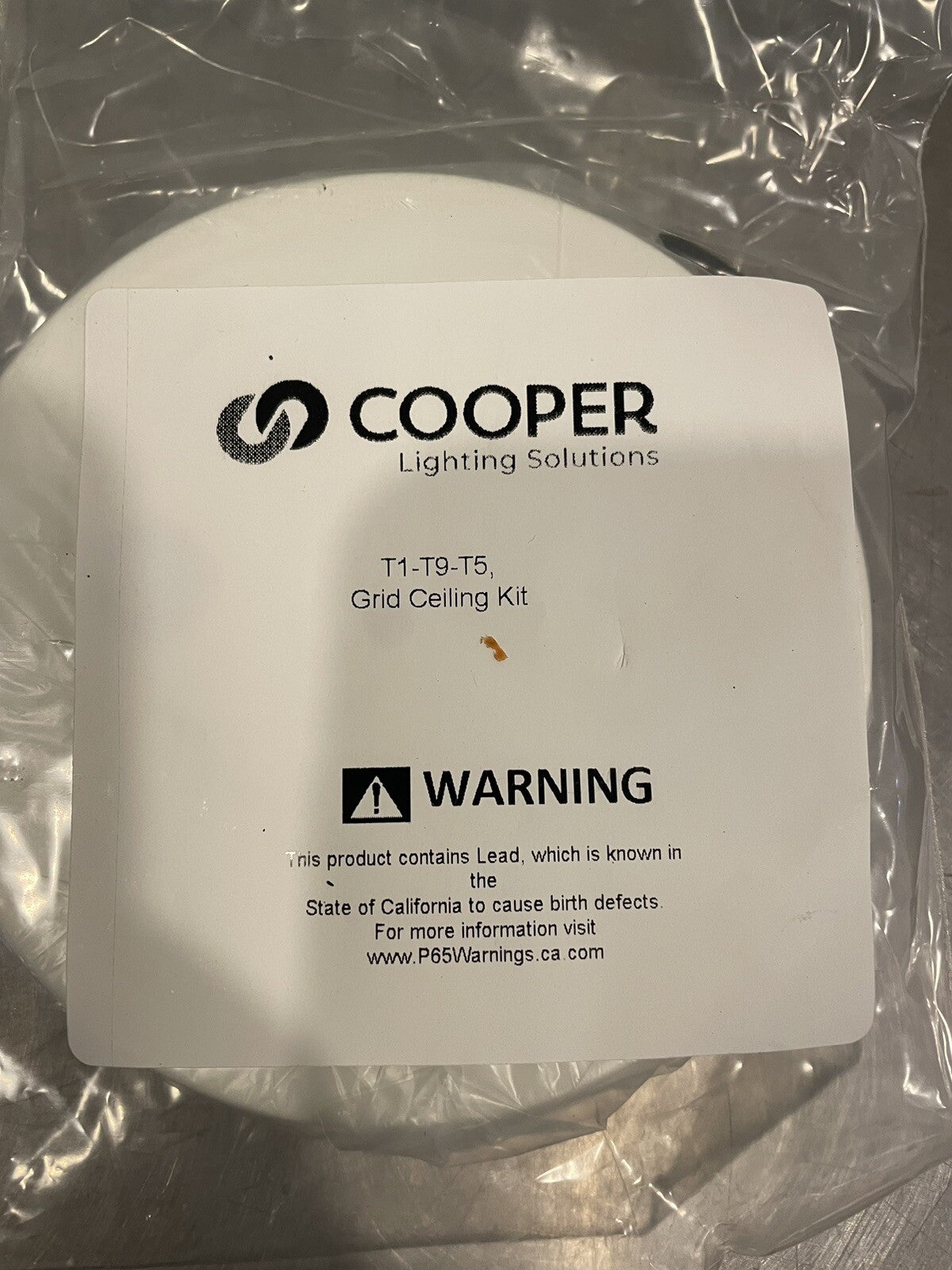 Cooper Lighting AC120" 5W Fix Yoke T1 600V 219766908-238 Kit C120-T1-025C NEW!