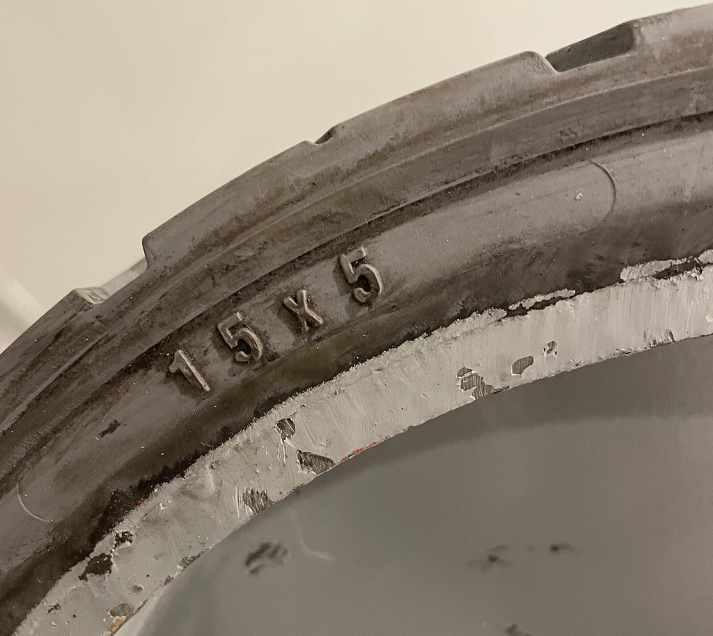 Total Source 15X5 Tire Grey Mould On Wheel Forklift Scissor Lift NEW! SHIPS FREE