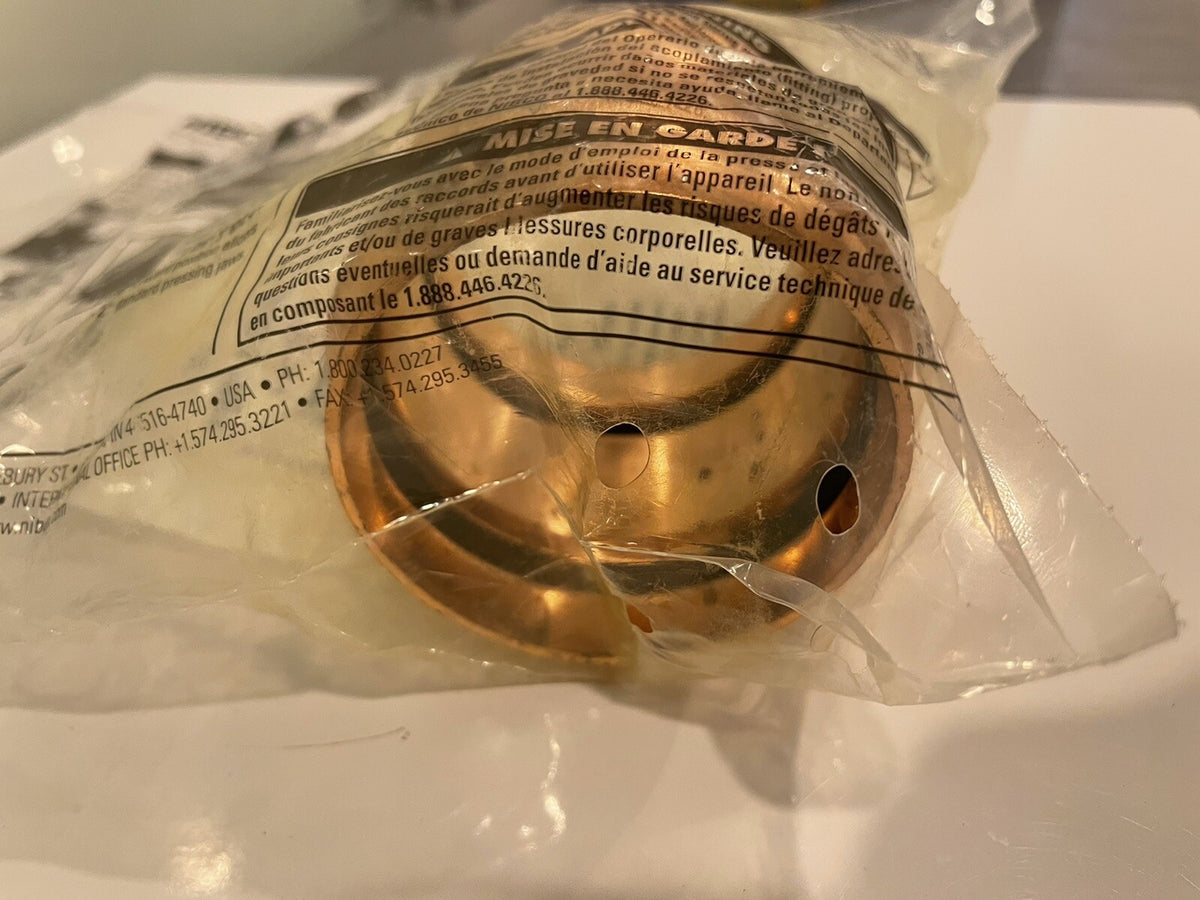 Nibco PC601 Press System 2-1/2” Coupler W/O Stop NEW! FREE SHIPPING!