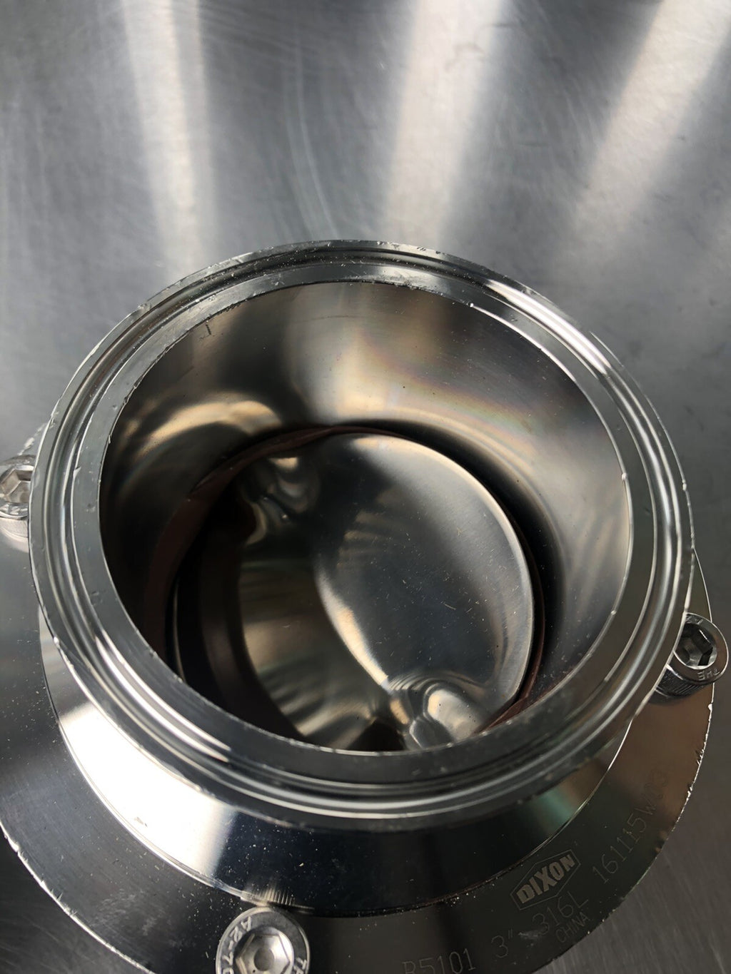 Dixon B5101 3” 316L 161115W03 Stainless Steel Sanitary Butterfly Valve NEW!!!