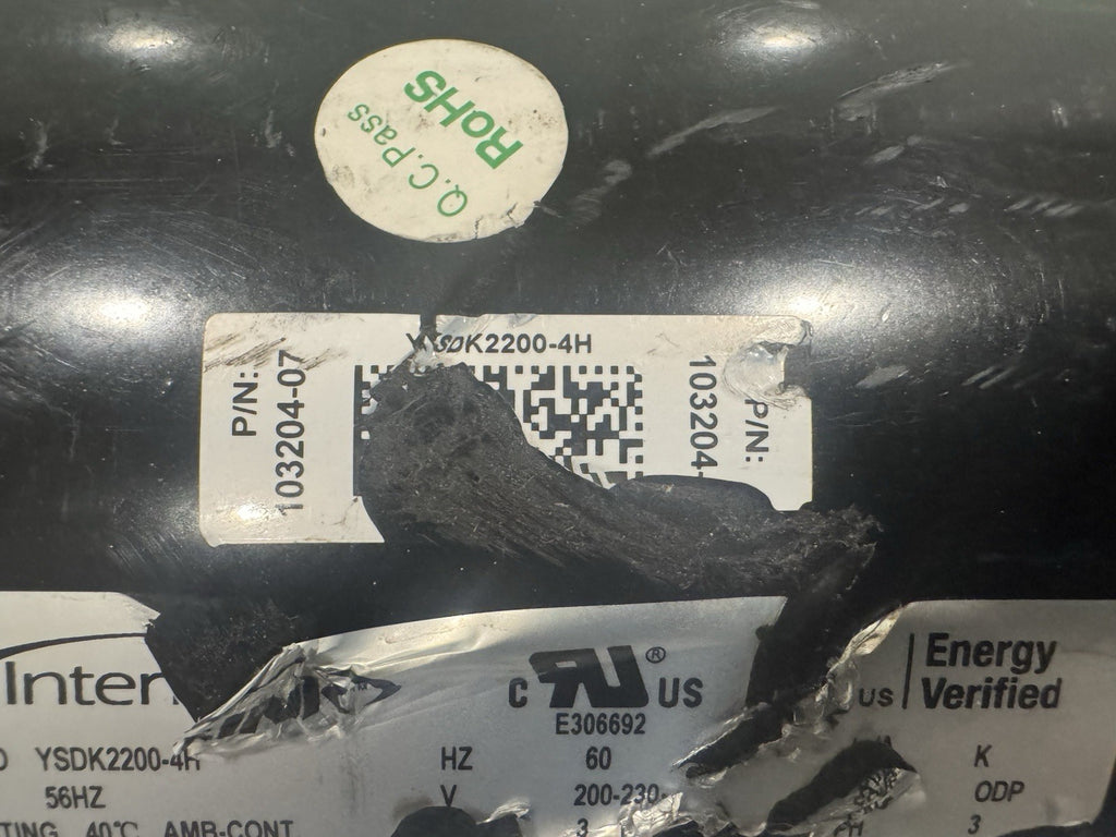 Interlink YSDK2200-4H Blower Motor 3HP 200-230V 103204-07 NEW! FREE SHIPPING!