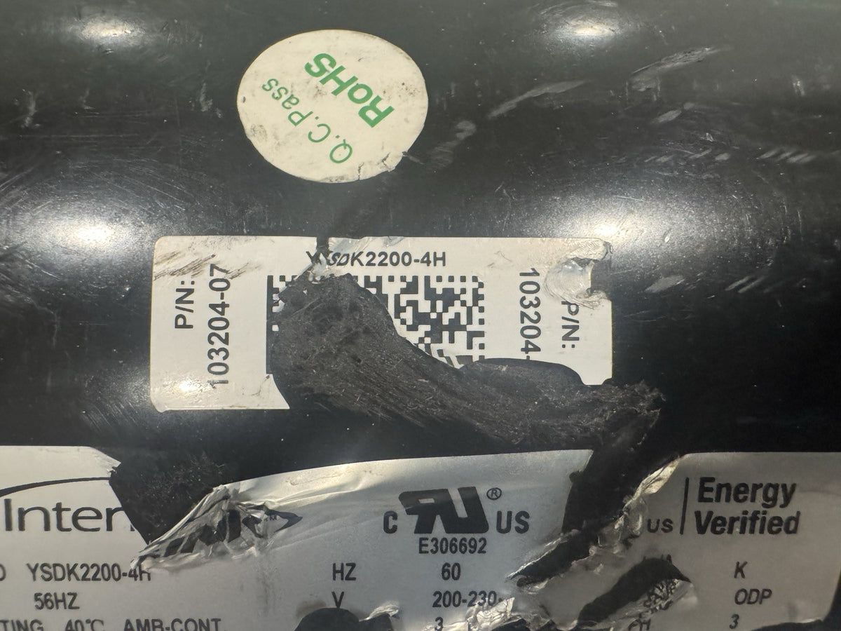 Interlink YSDK2200-4H Blower Motor 3HP 200-230V 103204-07 NEW! FREE SHIPPING!