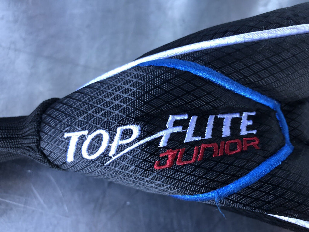 Top Flite Junior Driver Headcover Black Blue NEW! FREE SHIPPING!