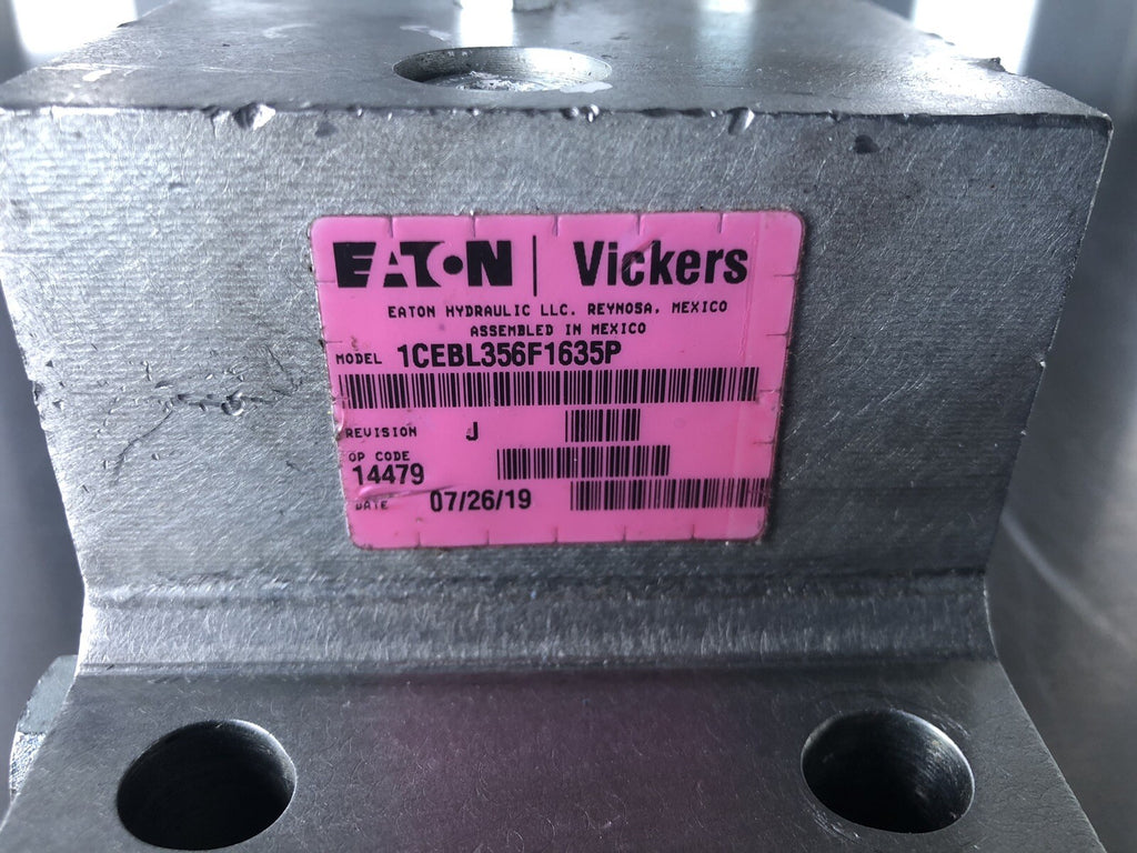 Eaton Vickers 1CEBL356F1635P Hydraulic Valve Block NEW!!! FREE SHIPPING!!!