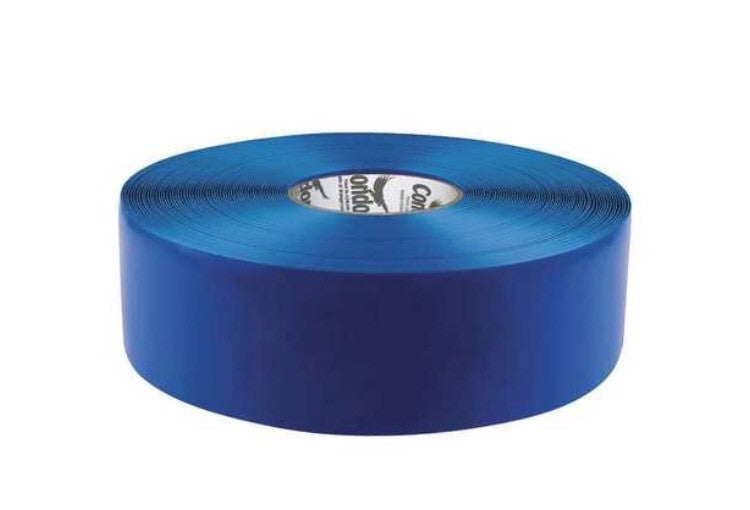 Condor 3” Blue Vinyl Floor Marking Tape NEW