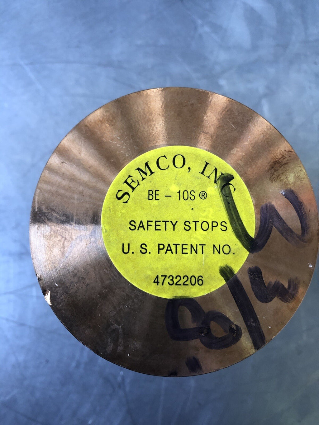 Semco BE-10S Beryllium Copper Plunger Tip Safety Stop NEW! FREE SHIPPING!