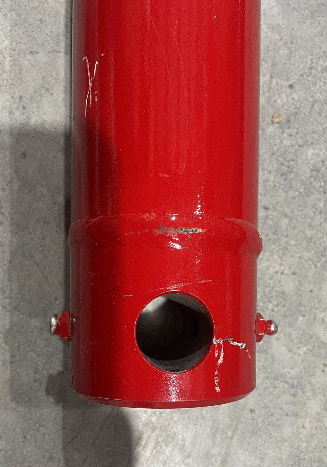 030990 Hydraulic Cylinder 136606-4114-L Red 43” NEW! FREE SHIPPING!